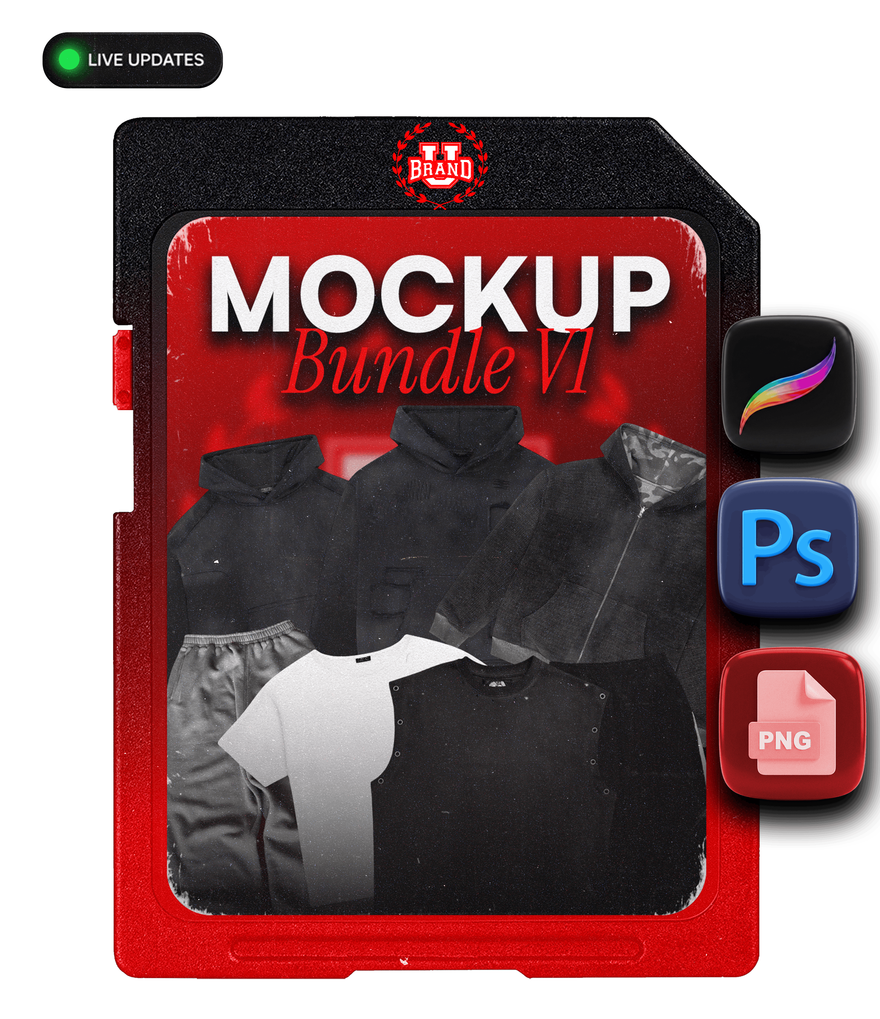 Mockup Bundle v1 (250+ PNGs) Brand University