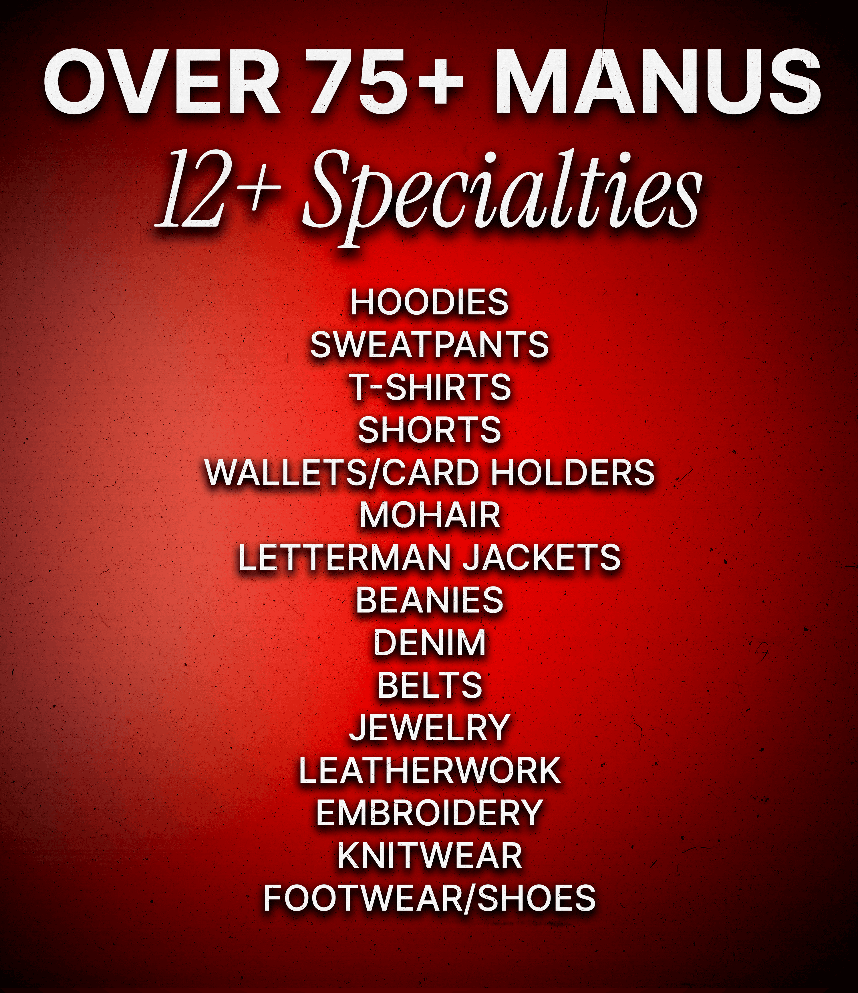 Verified Manus List Brand University